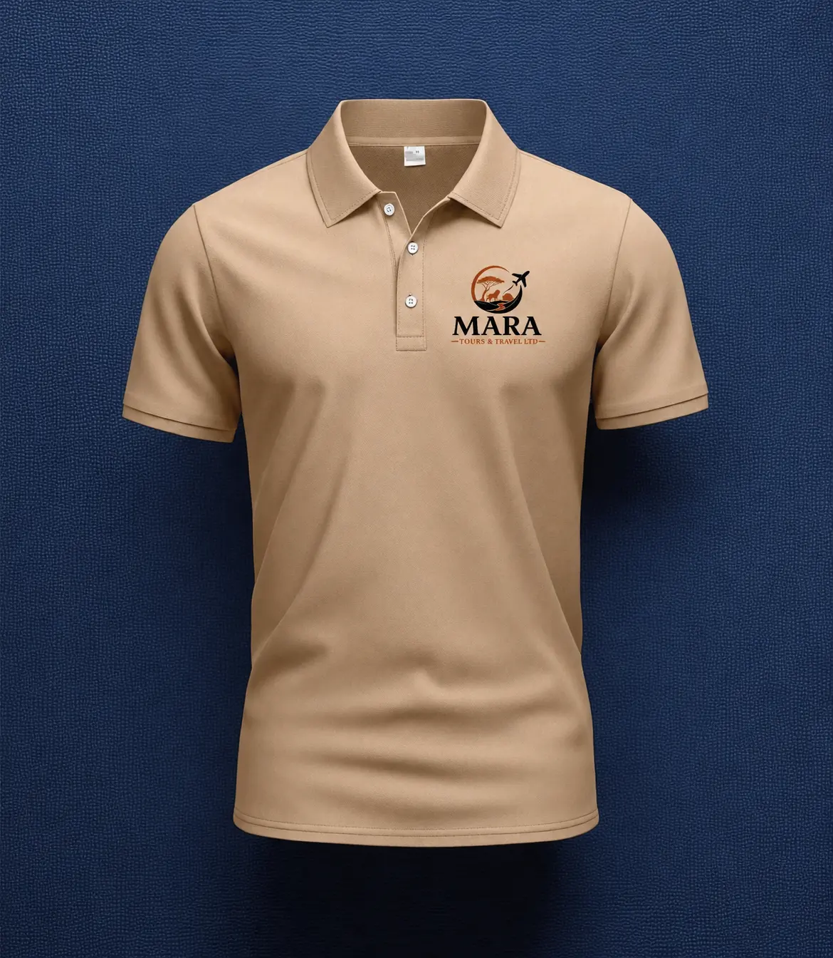 Mara Polo Shirt — Sand