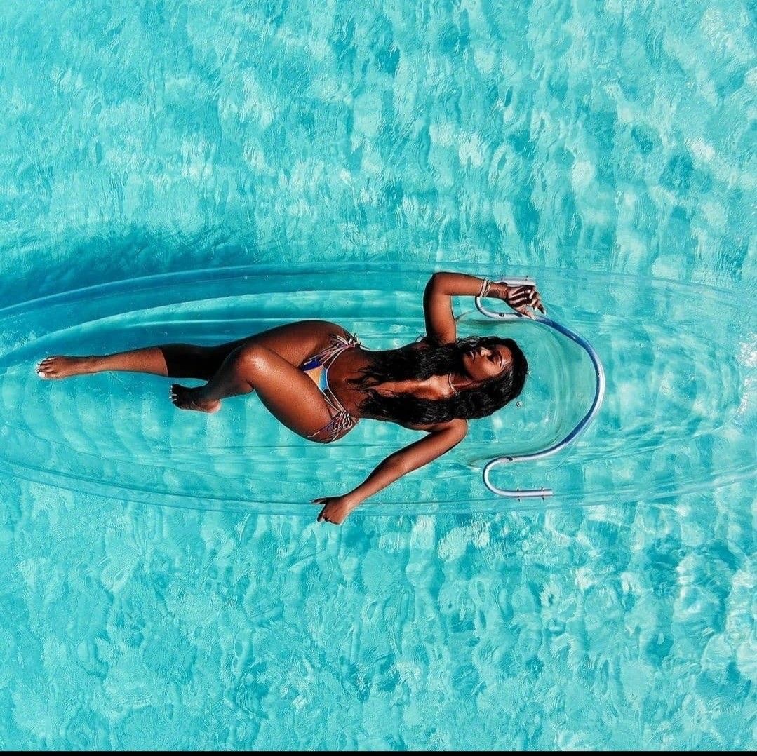 Clear Kayak Photoshoot on the Kenya Coast