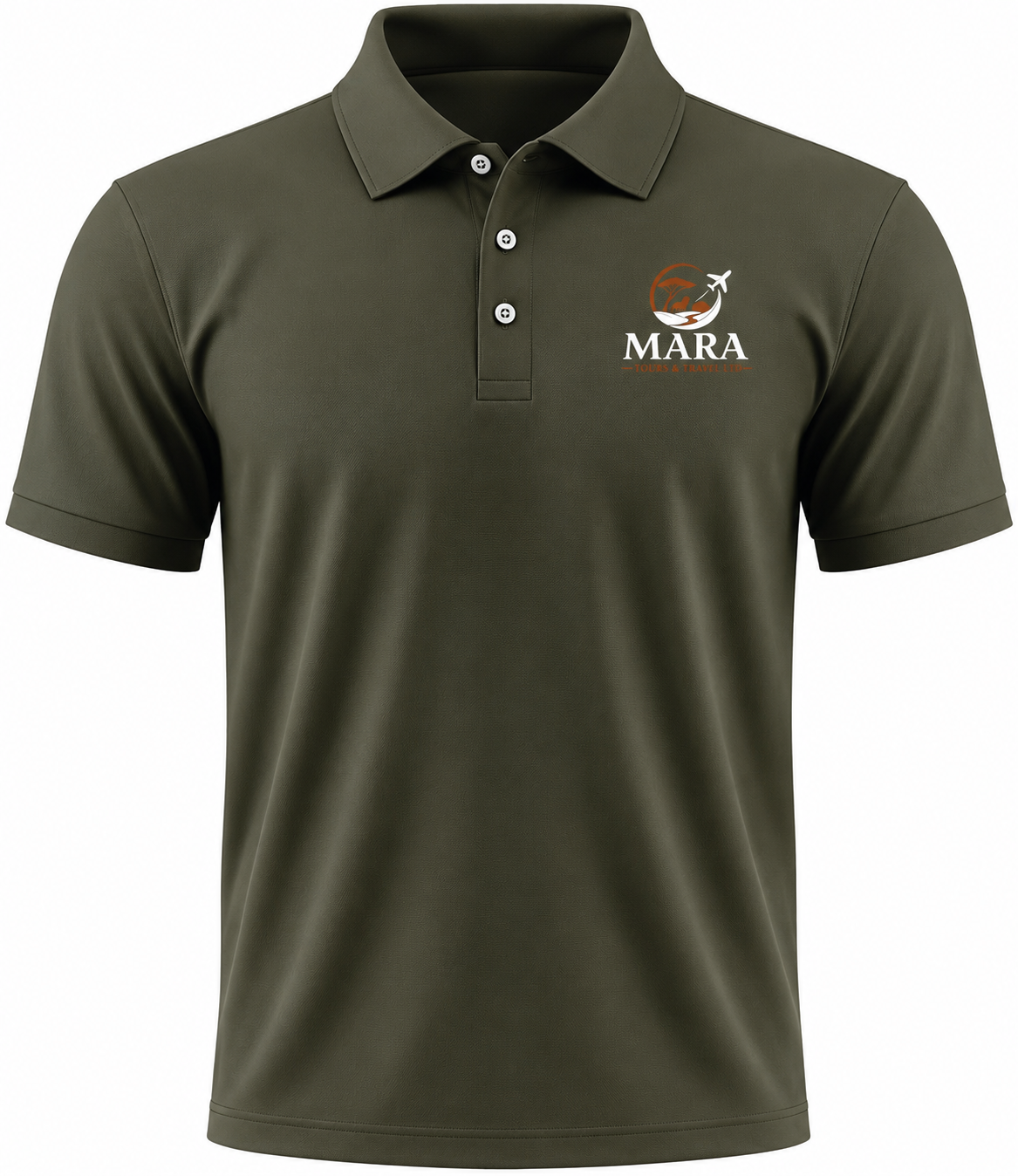 Mara Polo Shirt — Olive